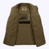 Áo khoác nam mùa xuân và mùa thu dài bằng cotton cộng với phân bón XL áo khoác nam trung niên béo 5XL áo ghi lê Áo khoác