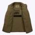 Áo khoác nam mùa xuân và mùa thu dài bằng cotton cộng với phân bón XL áo khoác nam trung niên béo 5XL