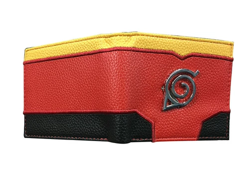 Наруто, бумажник, полиуретановый кошелек