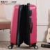 Mẫu kim cương ABS nữ dễ thương xe đẩy vali vali máy bay vạn năng bánh xe khóa hành lý 20 24 inch giá vali Va li
