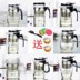 Jinzao Cốc Thanh Lịch Trà Đường Cup Hoa Trà Đen chịu Nhiệt Glass Ấm Trà với Bộ Lọc Kung Fu Trà Bộ Trà Maker Trà sứ