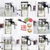 Jinzao Cốc Thanh Lịch Trà Đường Cup Hoa Trà Đen chịu Nhiệt Glass Ấm Trà với Bộ Lọc Kung Fu Trà Bộ Trà Maker