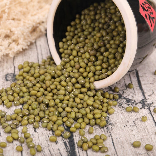 Северо -восточный свежий мунг фасоль 500 г мунг -бобовый суп из кара кара торт из сырья ингредиенты мунг -бобы рисовые фермеры самостоятельно приготовленные массовые зерна