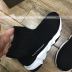 2018 vụ nổ mùa xuân bay dệt thể thao đàn hồi giản dị hoang dã cao-top giày của phụ nữ Giày cao gót
