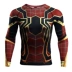 Spiderman Vớ The Avengers 3 Vô Hạn Chiến Tranh Quần Áo Thể Dục Thể Thao Áo Khoác Marvel Dài Tay Áo T-Shirt áo thun unisex Áo phông dài