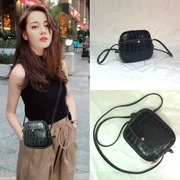 Túi xách điện thoại di động nữ chéo 2019 phiên bản Hàn Quốc mới của mùa hè hoang dã nhẹ vai thời trang túi mini vỏ nhỏ - Túi điện thoại