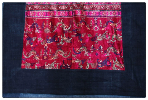 Lu Shuji/Plaving Plaving Owning, красивая вышиваемая вышиваемая пленка Guanxi Maonan Nationality Brocade Carpate C753