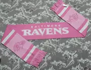Người hâm mộ đội bóng đá NFL Baltimore Raven Tưởng niệm Chiếc khăn màu hồng hai mặt Jersey Mặc cờ bóng tròn Ô liu - bóng bầu dục
