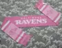 Người hâm mộ đội bóng đá NFL Baltimore Raven Tưởng niệm Chiếc khăn màu hồng hai mặt Jersey Mặc cờ bóng tròn Ô liu - bóng bầu dục Rugby và bóng bầu dục