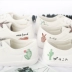 Nhỏ màu trắng giày nữ hoang dã 2018 mới giày vải nữ sinh viên Hàn Quốc phiên bản của Harajuku ulzzang mùa hè giày thường