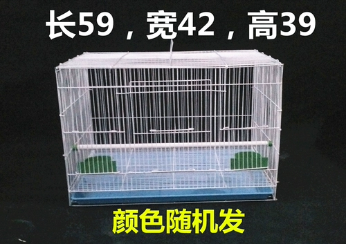 Птичья клетка попугая металлическая голубь кожа тигра, кролика кролика кроличьи белки