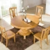 Niềm vui đồ nội thất Vuông bàn ăn và ghế kết hợp vòng gỗ rắn đất nước cổ điển bảng lớp vật liệu gỗ sồi bán hàng trực tiếp gỗ rắn bàn ăn Bàn