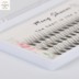 Ghép lông mi bé cong micro-warp lông mi giả tóc ghép tự nhiên nhung tự nhiên siêu mềm duy nhất cụm lông mi giả gel kích mí the face shop Lông mi giả