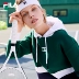 Áo len nữ Fila Fila 2019 xuân mới thể thao giản dị thời trang đường phố màu áo len nữ - Thể thao lông cừu / jumper