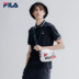 FILA Fila Áo sơ mi nam dệt kim nam chính thức 2019 Mùa hè Mới có cổ áo có cổ ngắn - Áo polo thể thao áo polo họa tiết Áo polo thể thao