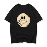 Японская покупка Slychic Star с тем же смеющимся лицом с коротким лицом с коротким