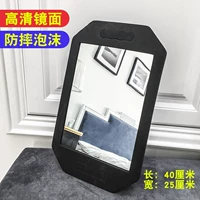 1 квадратное зеркало пены