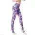 Yoga quần mùa hè eo cao hông bước quần đàn hồi chặt chẽ đàn hồi cao kích thước lớn in chạy thể dục khô nhanh nữ thảm tập Yoga