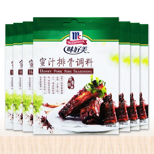 Fanta -Beautiful Money Juce Ribs приправы 40 г сумки, установленная с домашним маринатом микроволновым домашним приправа