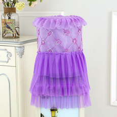 Чехол для кулера 饮水机套防尘罩客厅家用通用 田园清新防尘 蕾丝简约立式饮水机罩