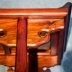 Wang Shizhen, gỗ hồng đỏ, chuck, squat, hộp ngồi xổm, gỗ hồng mộc Sian, đồ gỗ gụ kiểu Ming - Bàn / Bàn bàn sofa gỗ Bàn / Bàn