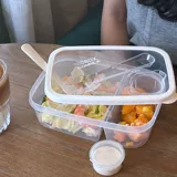 Простая студентка Bento Box Freshed Box Lunch Box можно нагреть или принимать портативную большую пикник для пикника для пикника