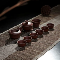 Новый продукт популярный Shunbao Ceramics Полный комплект пурпурного песчаного горшка, старая фиолетовая грязь кунг -фу чай, Селадон