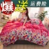 Mùa đông cộng với chăn đơn mảnh flannel san hô chăn 1,5 * 2 * 2,3m một mét năm hai mét hai Quilt Covers