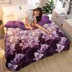 Fluffy chăn mùa đông nhung san hô một mảnh tấm flannel flannel 2x2.3 vài nhung Mega dày - Quilt Covers 	chăn phao dày	 Quilt Covers