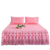 Phong cách châu Âu phong cách giường váy ren bedspread duy nhất mảnh 1.5M1.8m2.0 mùa xuân giường m và ren mùa hè trượt tay áo tay áo bảo vệ - Váy Petti ga giường viền ren Váy Petti