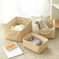 Японская плетеная водонепроницаемая система хранения, корзина для белья, игрушка, коробка для хранения, ящик для хранения, можно стирать