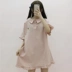 Nấm trong đoạn dài bạn gái ăn mặc Hàn Quốc phiên bản của cô gái tươi búp bê chị em gái ulzzang sản phẩm mới