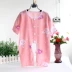 Bé cotton lụa dài tay áo onesies bé quần áo cotton nhân tạo sơ sinh cotton trẻ em của đồ ngủ romper 0-2 tuổi Áo liền quần