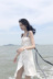 Dora Chaoren Hall Hồng Kông hương vị retro chic đơn ngực thẳng váy khí dây đeo váy váy mùa hè váy váy đầm