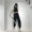 Hong Kong-phong cách retro chic slim treo cổ chữ thập eo vest top + cao eo đa năng quần chân phù hợp với phụ nữ áo kiểu nữ cao cấp