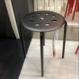 Круглый стул икеа железный обеденный стул может сложить высокие стулья