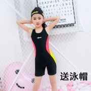 Đồ bơi cho bé gái thể thao chuyên nghiệp võ sĩ liền kề trẻ lớn Cô gái tập luyện thi đấu trẻ em bơi để tăng mỡ cho bé - Bộ đồ bơi của Kid