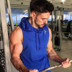Cơ bắp Brothers Thể Dục vest Nam Hoodie Thể Thao Mỏng Tay Áo Thun Vest Vai Cotton Tập Thể Dục Mặc áo khoác nam thể thao Áo thể thao