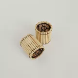 Плетеная маленькая креативная люстра, светильник, абажур, китайский стиль