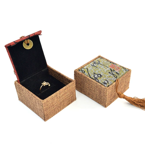 Коробочка для хранения, кольцо, браслет из грецкого ореха, ожерелье, цепочка, коробка для хранения, ювелирное украшение, подарочная коробка, оптовые продажи