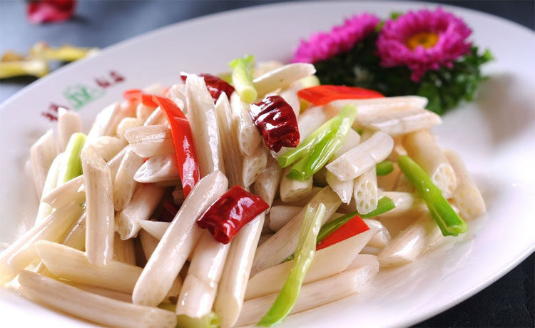 2017湖北监利特产新鲜蔬菜藕尖藕稍子新鲜藕带现摘现发3斤包邮