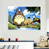 Бриллиандовый бриллиант Новое мультипликационное аниме Миядзаки Тоторо 5D КРЕСС