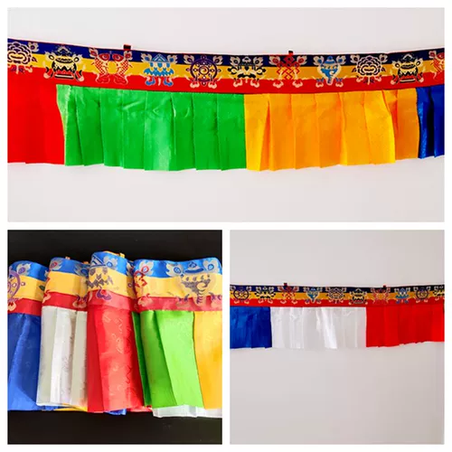 Монгольский тибетский этнический стиль восемь сокровищ разноцветные декоративные занавес