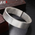 999 tinh khiết bạc bracelet sterling silver bracelet handmade bạc bracelet bạc đồ trang trí cho nam giới và phụ nữ có thể được tùy chỉnh chữ miễn phí Vòng đeo tay Cuff