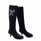 Демисезонные танцующие высокие сапоги, туфли, флисовые комфортные ботинки