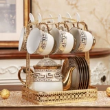 Чайный сервиз, кофейная глина, кофейный комплект, ароматизированный чай, чашка, европейский стиль