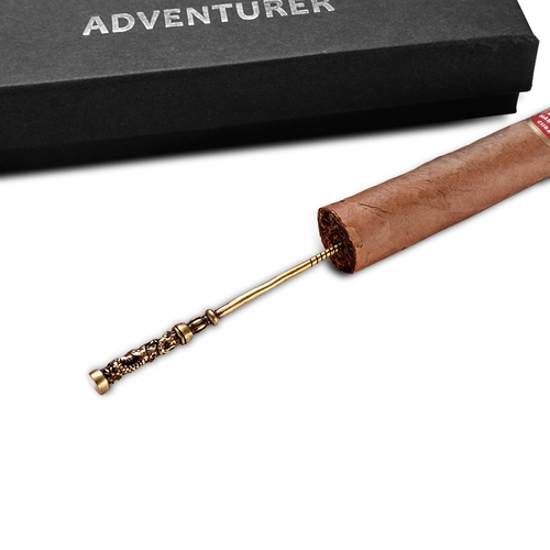 Сигар -пропускающая игла Сигара Тумели Дноглубиение Плохое капсулы капиталы сверление изысканное портативное портативное выдыхание Тумул Тиннг