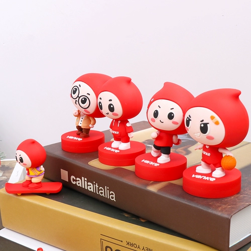 Трехмерный мультяшный универсальный держатель для телефона из ПВХ, делается под заказ, с печатью вашего логотипа, подарок на день рождения