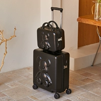 Черная цепочка с молнией