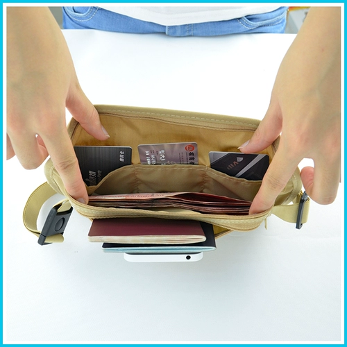 Wellhouse Outdoor Multifunctional Multifunction Wack Bags Мужские женские паспорт Сертификат кошелек Стелс Antiefte